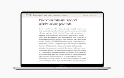 Ginevra Migliori svela a Elle i segreti di Radiesse, il protocollo mani anti-age per un’idratazione profonda